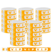 Synthetic Paper (PVC) Pre printed VIP wristbands - Bellatools