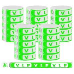 Synthetic Paper (PVC) Pre printed VIP wristbands - Bellatools