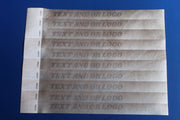 Tyvek Wristbands for Events (Sheet with 10 wristbands@R1.50 each) Printed in Black - Bellatools