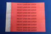 Tyvek Wristbands for Events (Sheet with 10 wristbands@R1.50 each) Printed in Black - Bellatools