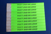 Tyvek Wristbands for Events (Sheet with 10 wristbands@R1.50 each) Printed in Black - Bellatools
