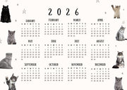 2026 Calendar - Personalise or Custom Brand - Bellatools