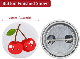25 mm Custom Button Badges – Personalised Pin Badges South Africa