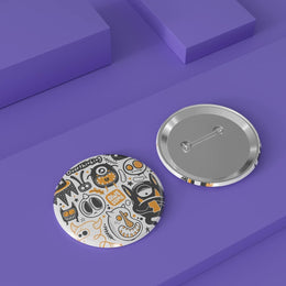 37 mm Custom Button Badges – Personalised Pin Badges South Africa