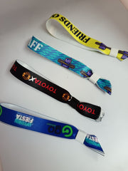 Full Colour Sublimated Fabric Wristbands - Bellatools