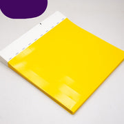 Glossy Paper Wristbands Custom Printed in Black - Bellatools