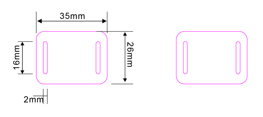NFC 213 RFID Fabric Wristbands - Plain - Bellatools