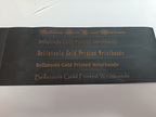 Tyvek Black Bands, Printed in  Gold – Premium Custom Event Bands