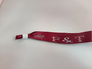 Satin Ribbon (Fabric) Wristbands Printed - Bellatools