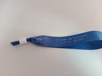 Satin Ribbon (Fabric) Wristbands Printed - Bellatools