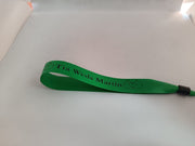 Satin Ribbon (Fabric) Wristbands Printed - Bellatools