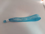 Satin Ribbon (Fabric) Wristbands Printed - Bellatools