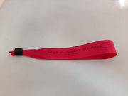 Satin Ribbon (Fabric) Wristbands Printed - Bellatools