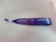 Satin Ribbon (Fabric) Wristbands Printed - Bellatools