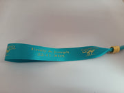 Satin Ribbon (Fabric) Wristbands Printed - Bellatools