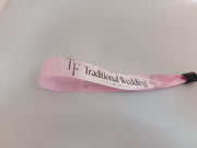 Satin Ribbon (Fabric) Wristbands Printed - Bellatools