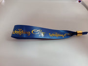 Satin Ribbon (Fabric) Wristbands Printed - Bellatools