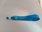 Satin Ribbon (Fabric) Wristbands Printed - Bellatools