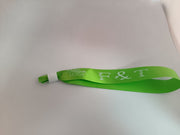 Satin Ribbon (Fabric) Wristbands Printed - Bellatools