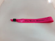 Satin Ribbon (Fabric) Wristbands Printed - Bellatools