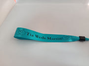 Satin Ribbon (Fabric) Wristbands Printed - Bellatools