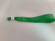 Satin Ribbon (Fabric) Wristbands Printed - Bellatools