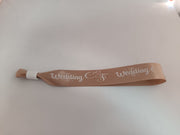 Satin Ribbon (Fabric) Wristbands Printed - Bellatools