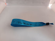Satin Ribbon (Fabric) Wristbands Printed - Bellatools