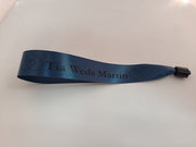 Satin Ribbon (Fabric) Wristbands Printed - Bellatools