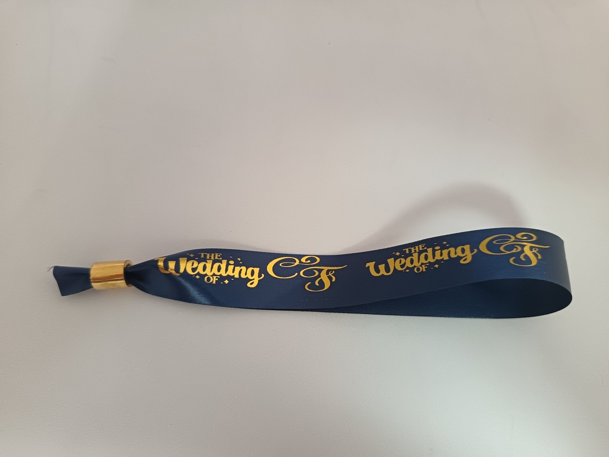 Satin Ribbon (Fabric) Wristbands Printed - Bellatools