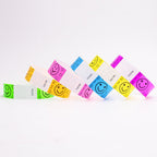 Synthetic Paper (PVC) Pre printed Smiley face wristbands for adults and kids - Bellatools