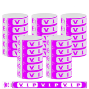 Synthetic Paper (PVC) Pre printed VIP wristbands - Bellatools