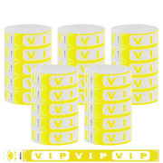 Synthetic Paper (PVC) Pre printed VIP wristbands - Bellatools