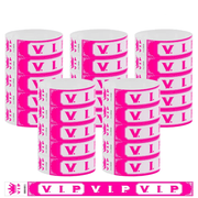 Synthetic Paper (PVC) Pre printed VIP wristbands - Bellatools