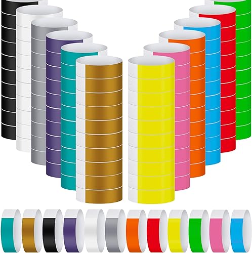 25mm Synthetic Wristbands with Serial Numbers Waterproof Event Bands ...