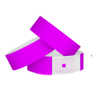 Synthetic Paper Wristbands for Events (Plain) - Bellatools