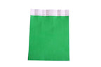 Plain Tyvek paper wristband with tamper-evident adhesive closure
