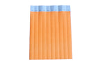Plain Tyvek paper wristband with tamper-evident adhesive closure