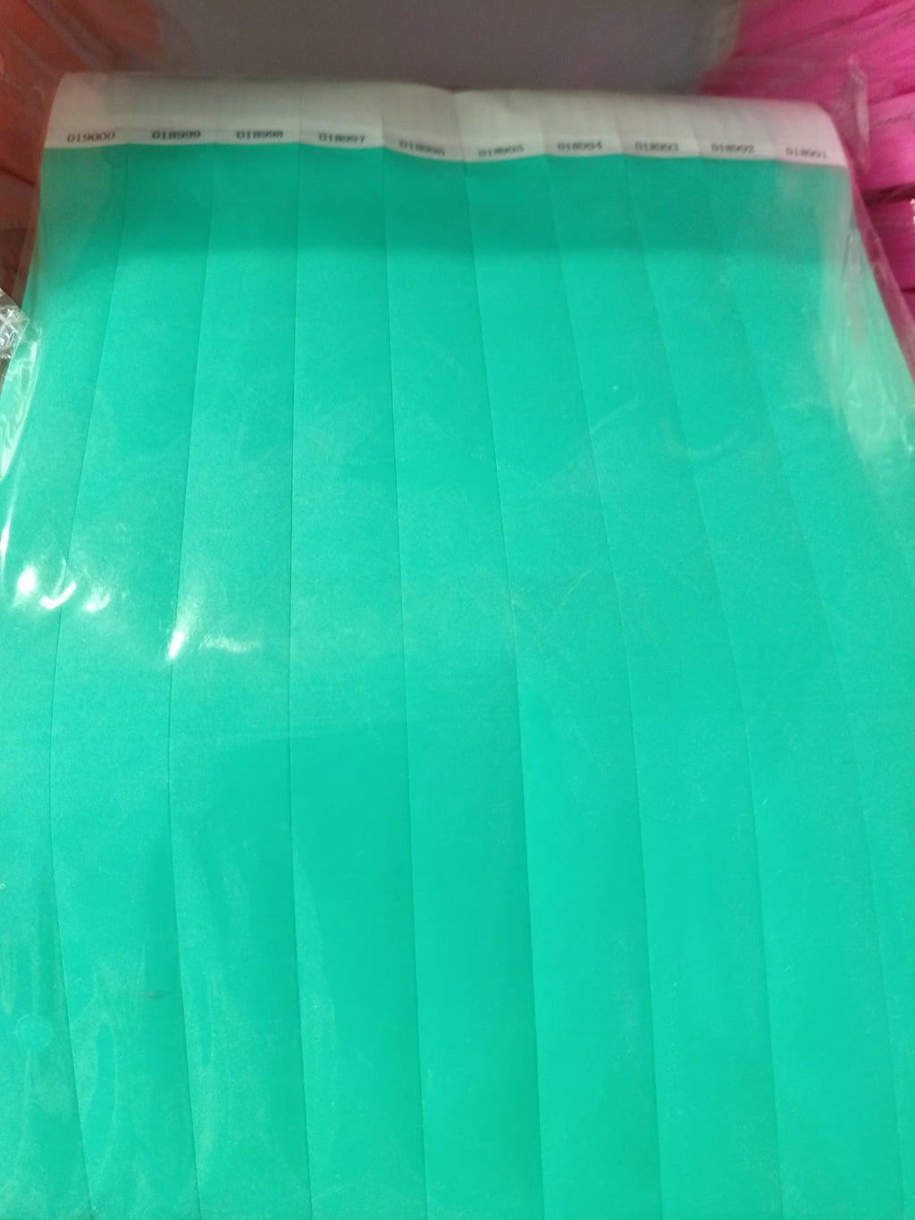 Tyvek Wristbands for Events (Sheet with 10 wristbandsR1.50 each