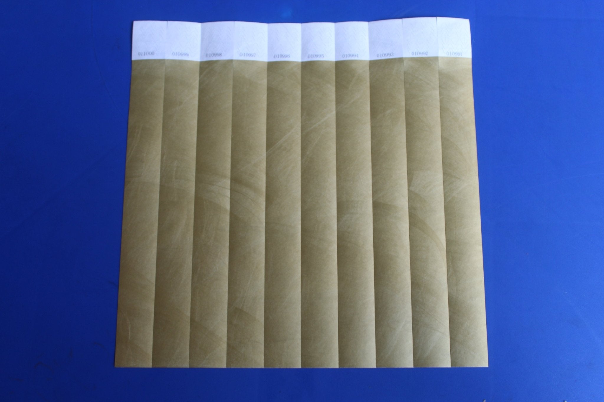 Tyvek 25mm Plain Wristbands for Events - Bellatools