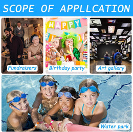 Tyvek 25mm Plain Wristbands for Events - Bellatools