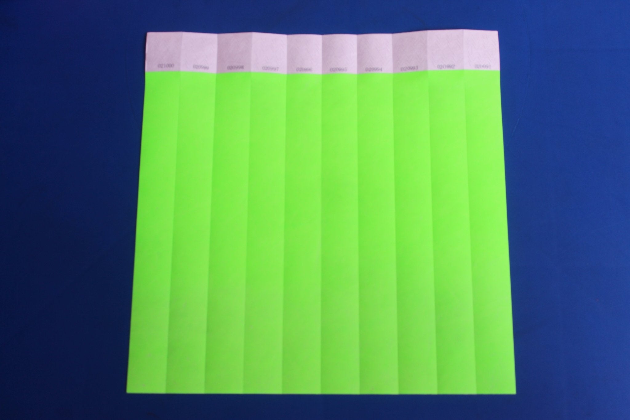 Tyvek 25mm Plain Wristbands for Events - Bellatools