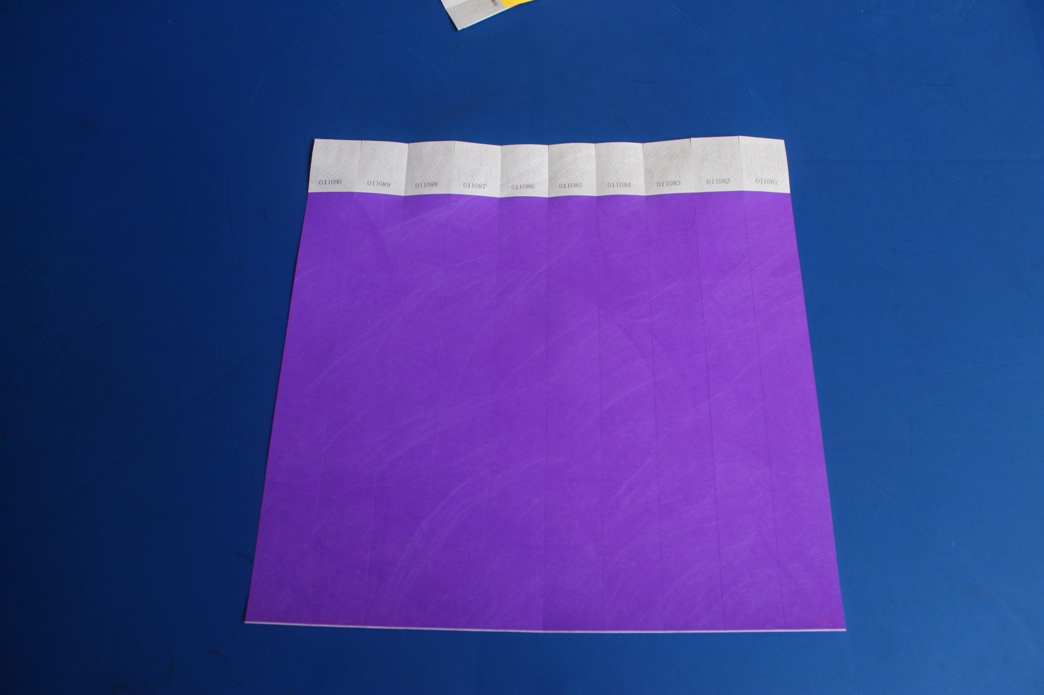 Tyvek 25mm Plain Wristbands for Events - Bellatools