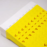 VIP Tyvek Wristbands – Foil Stamped in Gold & Silver for a Premium Look - Bellatools