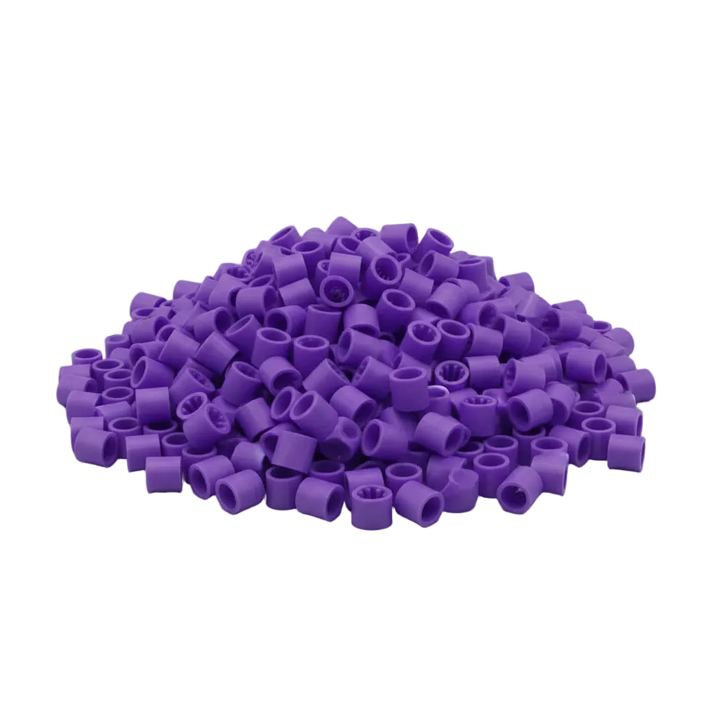 Wristbands(Material) Plastic Barrel Sliding Lock Clasp Toggles (Pack of 50) - Bellatools