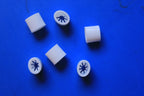 Wristbands(Material) Plastic Barrel Sliding Lock Clasp Toggles (Pack of 50) - Bellatools
